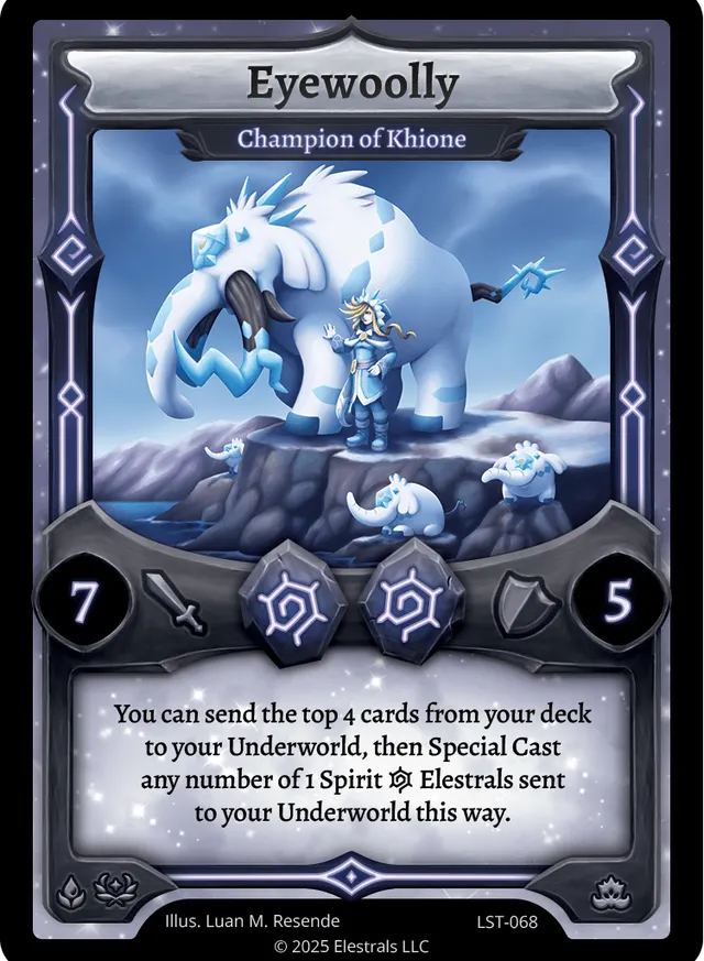 Eyewoolly - Champion of Khione