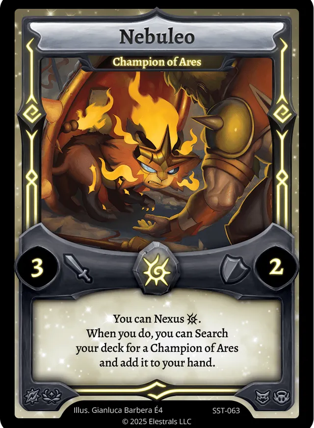 Nebuleo - Champion of Ares