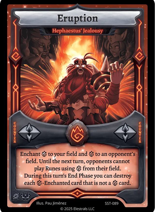Eruption - Hephaestus' Jealousy