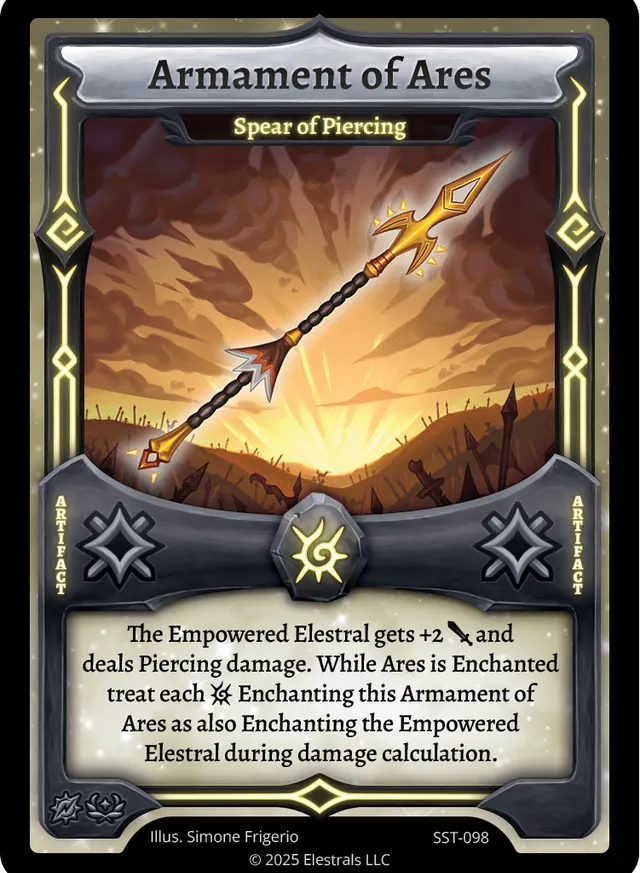 Armament of Ares - Spear of Piercing