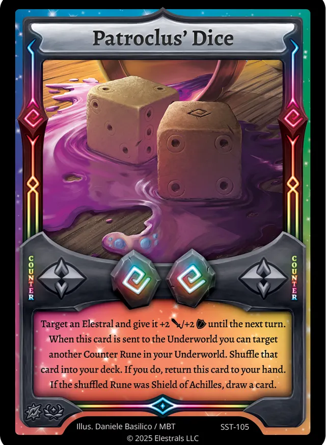 Patroclus' Dice